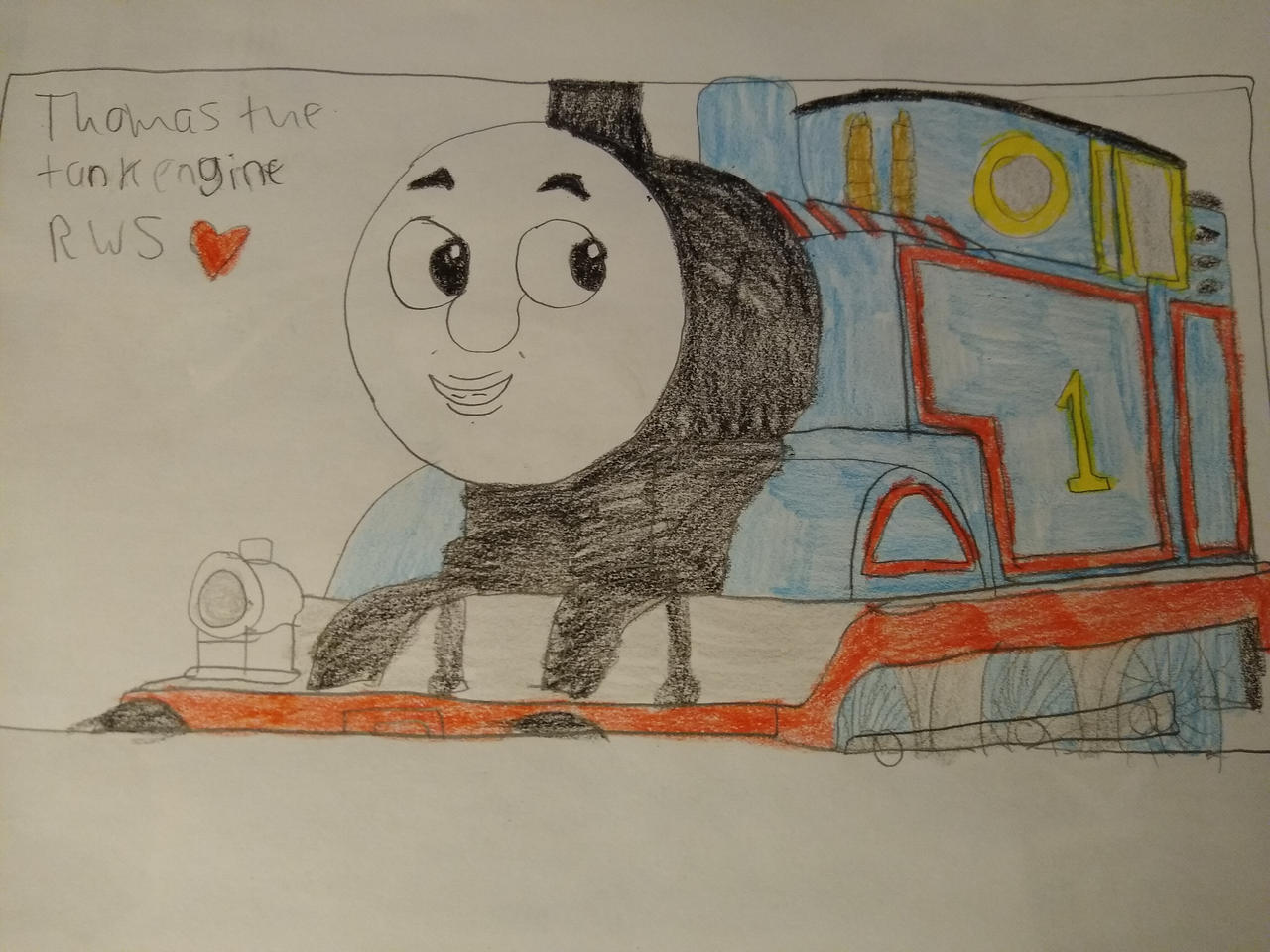 Draw Rws Thomas Thomas the tank engine RWS Request by hamiltonhannah18 on DeviantArt
