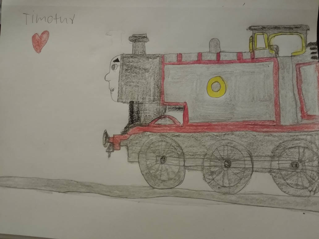 Timothy the ghost engine by hamiltonhannah18 on DeviantArt