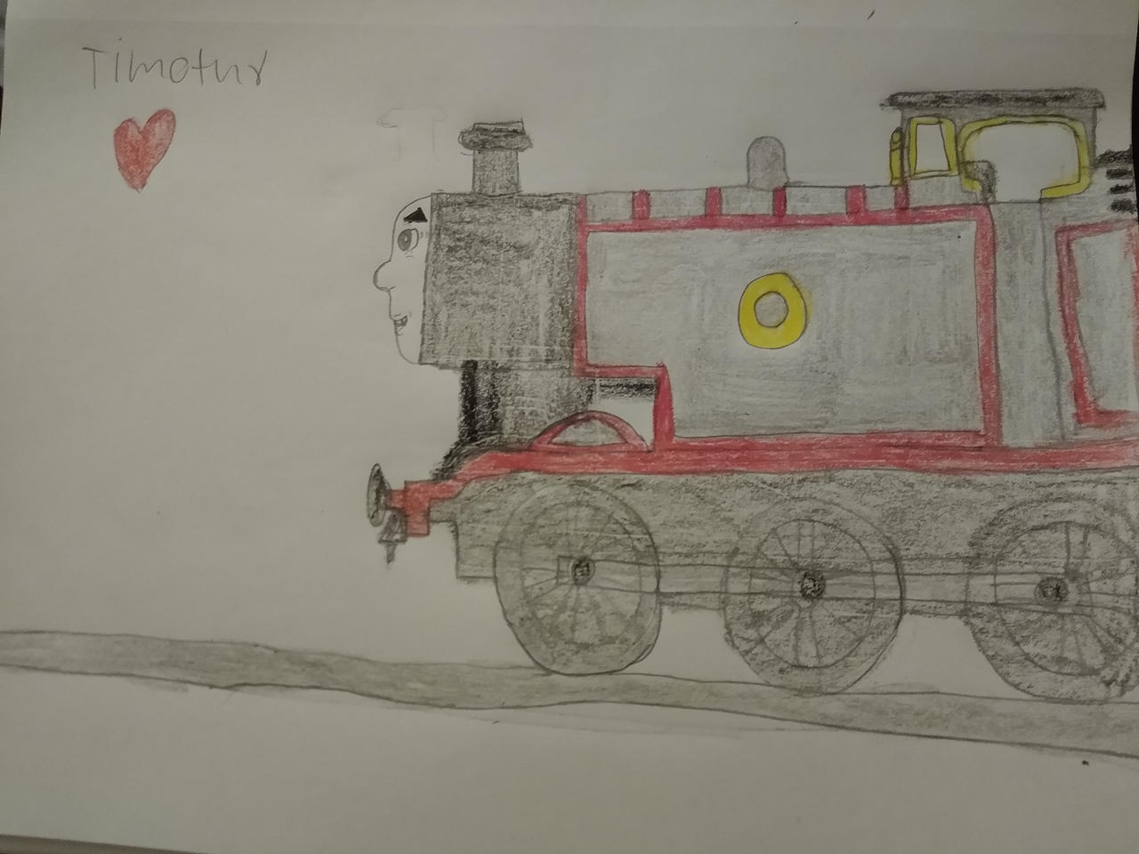 Timothy the ghost engine by hamiltonhannah18 on DeviantArt