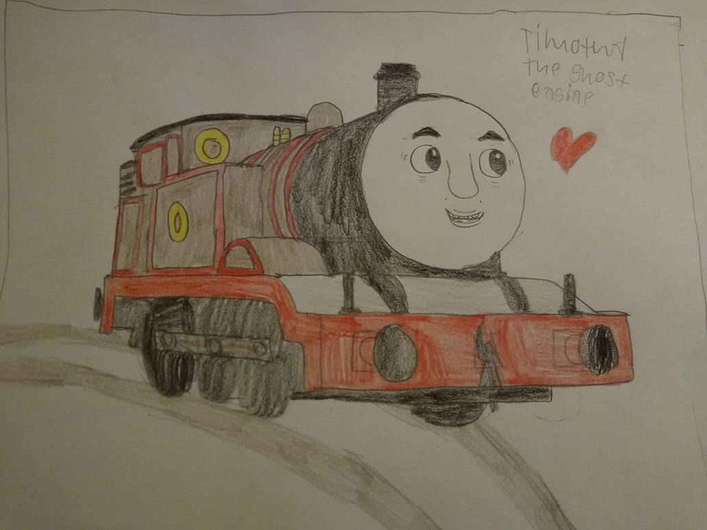 Timothy the ghost engine by hamiltonhannah18 on DeviantArt