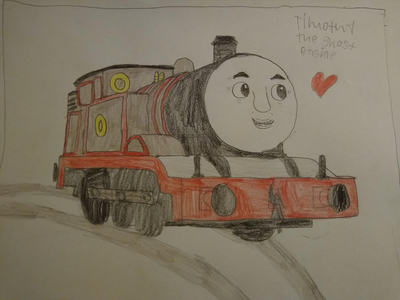 Timothy the ghost engine by hamiltonhannah18 on DeviantArt