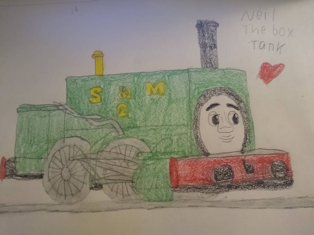 Neil the Box Tank Engine by hamiltonhannah18 on DeviantArt