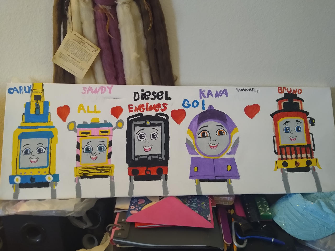 All Engines Go Team Canvas Painting by hamiltonhannah18 on DeviantArt