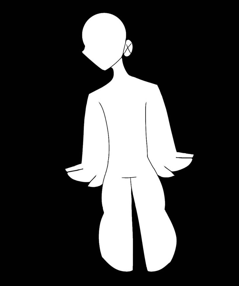 free to use human base by MidnightRainyMoon on DeviantArt
