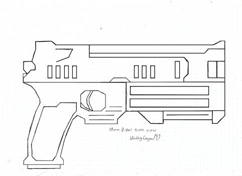 Fallout 3/ New Vegas 10mm Pistol