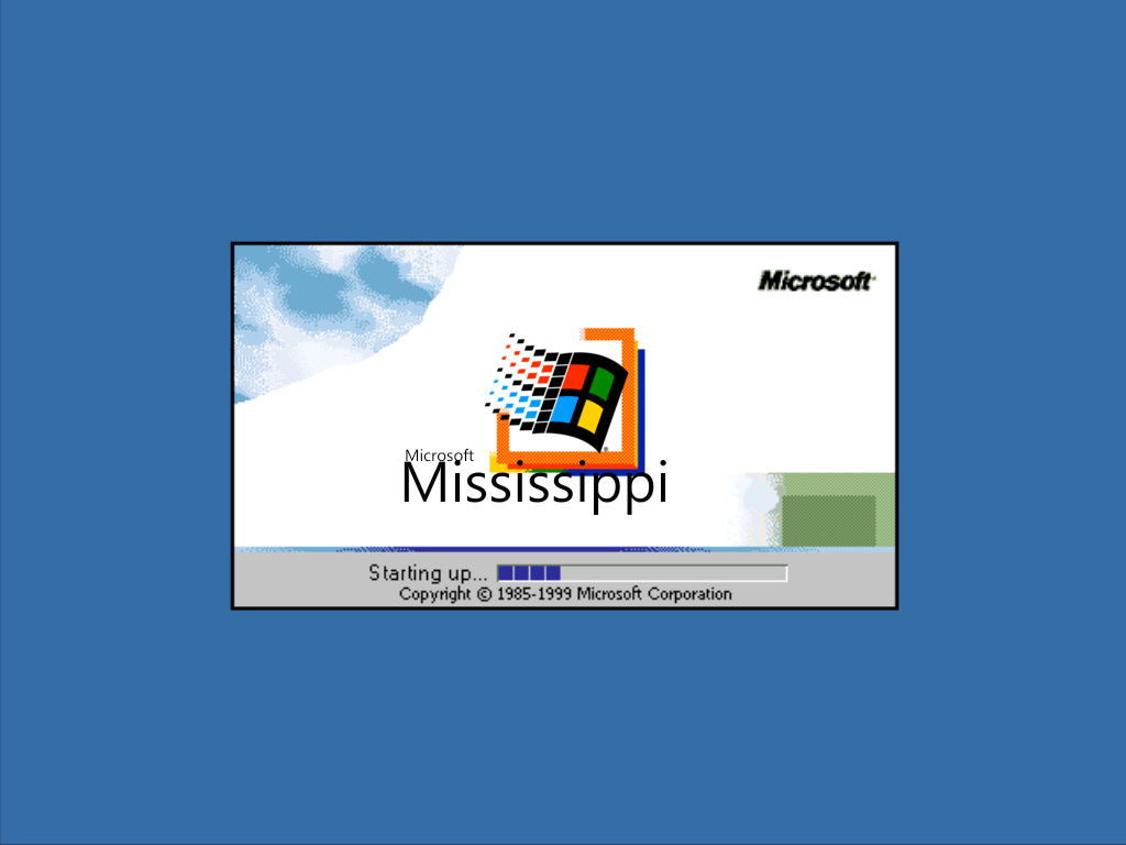 Windows 1999 Windows Mississippi (1999) by Ryanvr05202 on DeviantArt