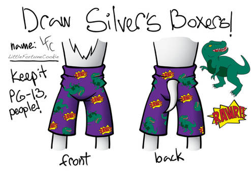 Silver's Dino Boxers