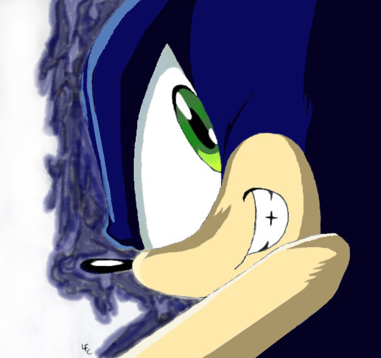 super dark sonic by cmara on DeviantArt