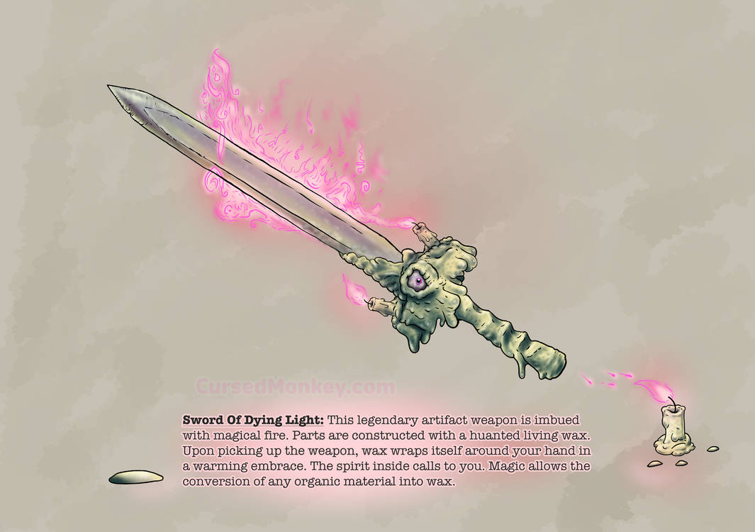 Ink Sword Sword Of Dying Light by InkJetApe on DeviantArt