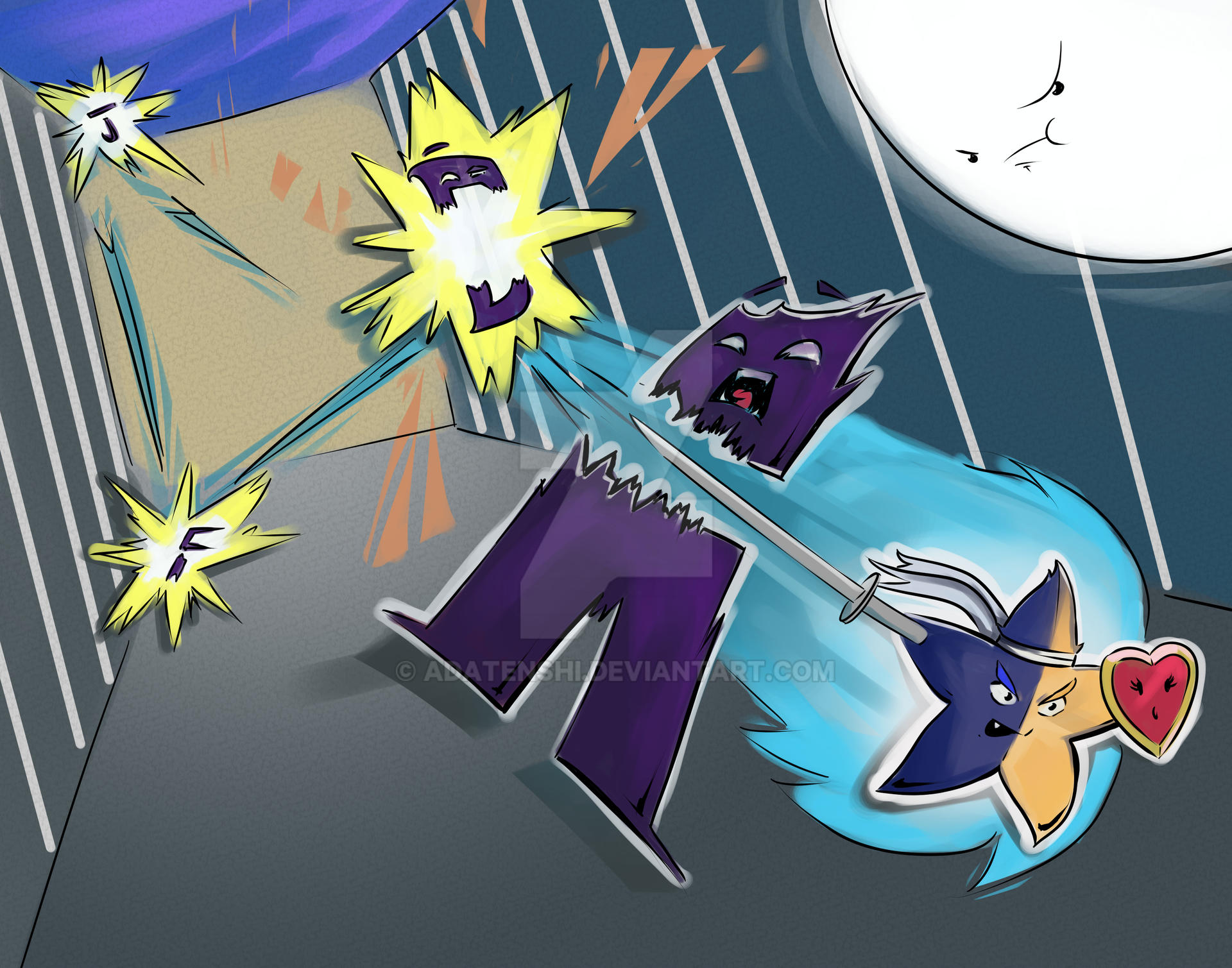 Star Rune Sketch commission for @oxygenbeats by adatenshi on DeviantArt