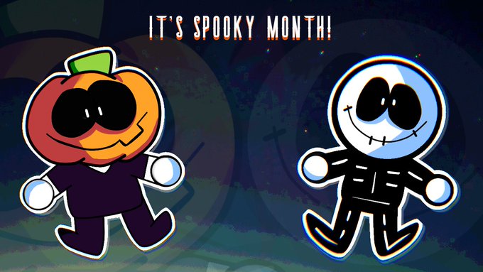 It's Spooky's Month (Spooky Month X SJM) by EmptyAzurite on DeviantArt