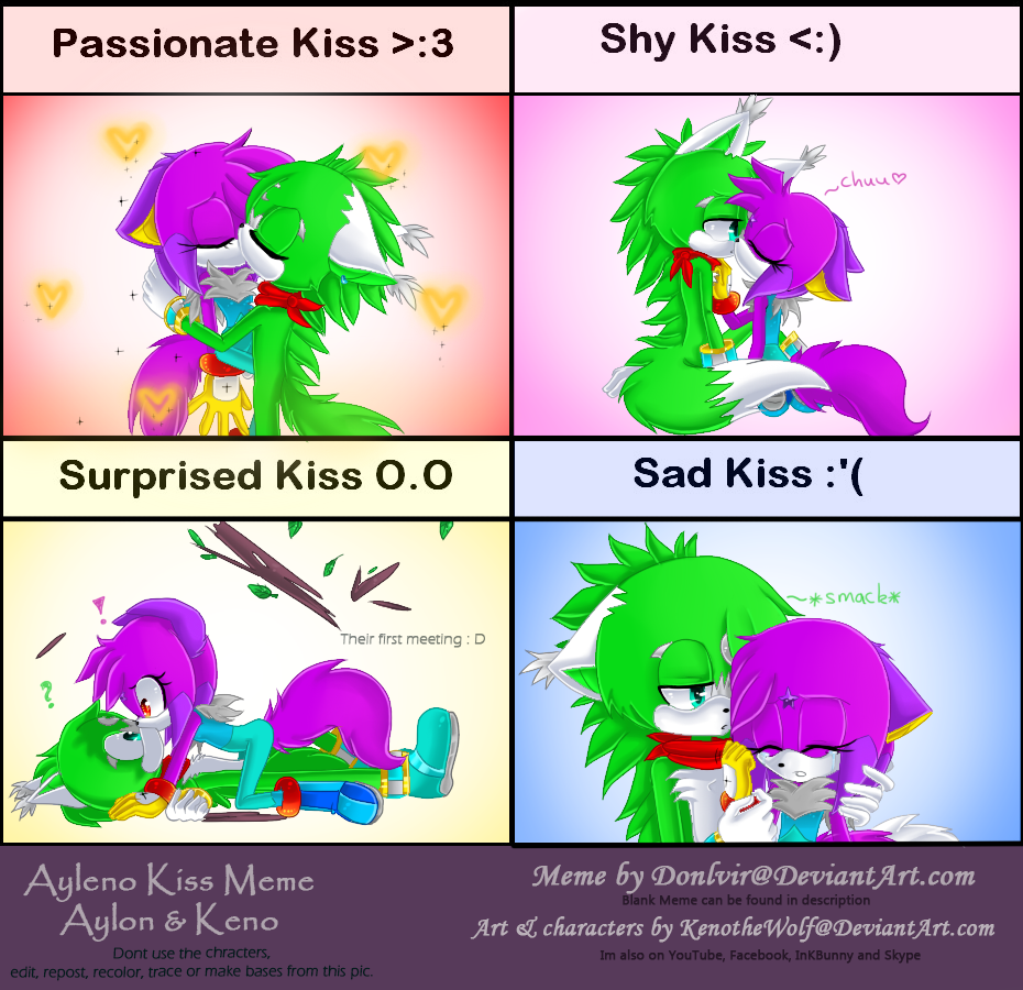 Kiss meme - Ayleno