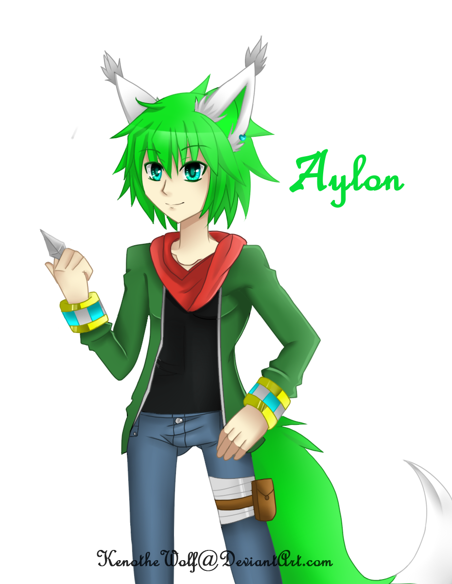 Aylon official Anime design