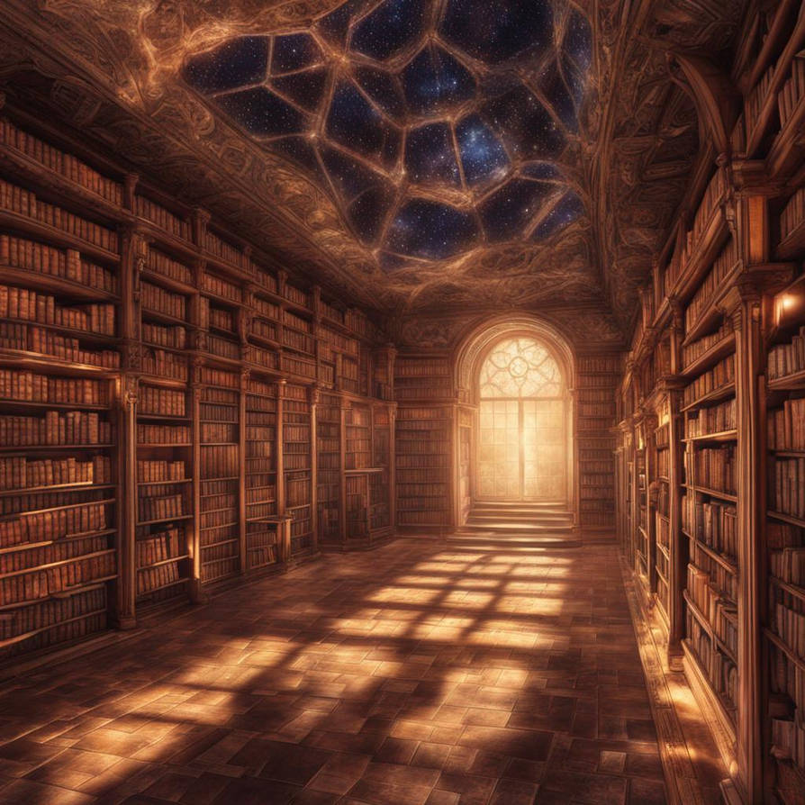 Akashic library by roflsome on DeviantArt