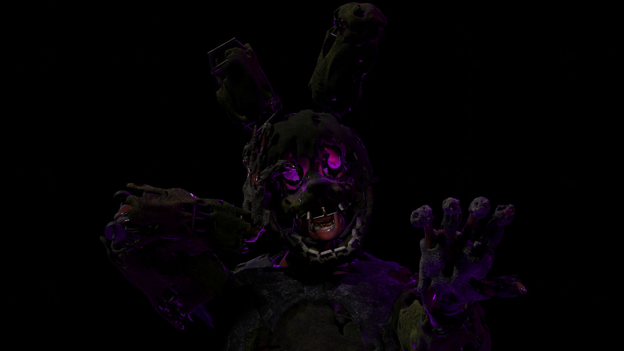 Fixed Realistic Spring Trap Realistic Springtrap Retex (Blender) by T1R3DF3V3R on DeviantArt