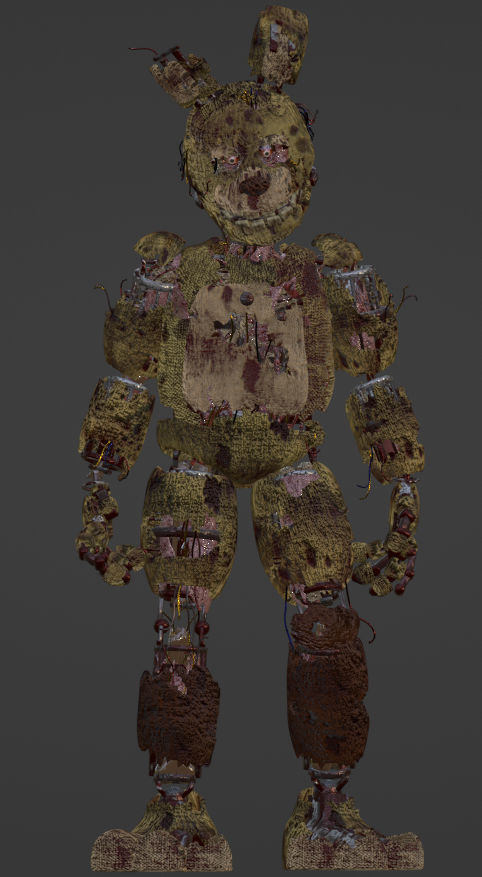 Novel Springtrap Novel Springtrap Retexture by T1R3DF3V3R on DeviantArt