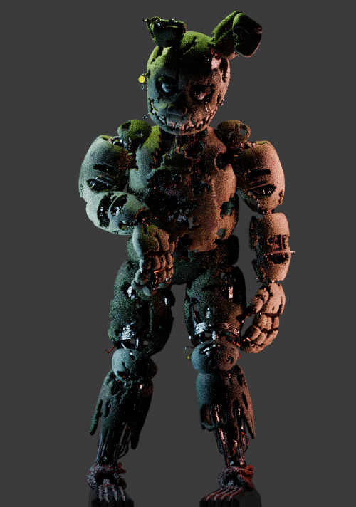 Tfc Springtrap UFMP Springtrap Retexture V2 by T1R3DF3V3R on DeviantArt