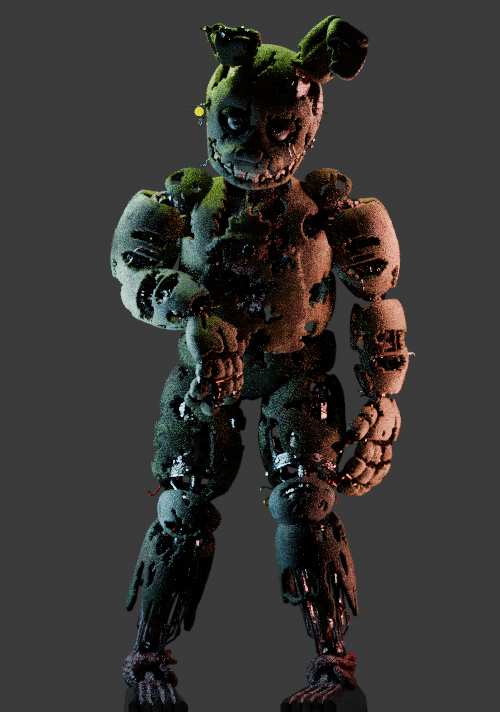 Springtrap V2 UFMP Springtrap Retexture V2 by T1R3DF3V3R on DeviantArt