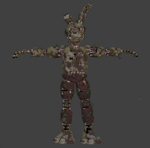 Novel Springtrap WIP Retexture of Novel Springtrap by T1R3DF3V3R on DeviantArt