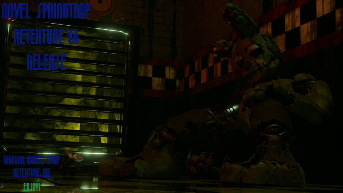Novel Springtrap Novel Springtrap | Fnaf Springtrap Novels & Books – MRHZAX