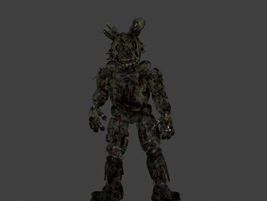 Springtrap Retexture+Edit Showcase by T1R3DF3V3R on DeviantArt