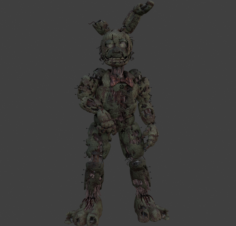 Springtrap V2 Springtrap Edited + Retexture V2 Showcase by T1R3DF3V3R on DeviantArt