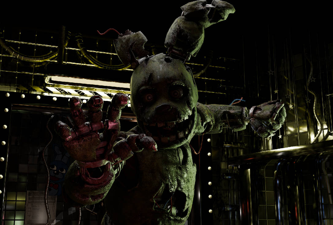 Spring Trap Db DBD Springtrap Poster by T1R3DF3V3R on DeviantArt