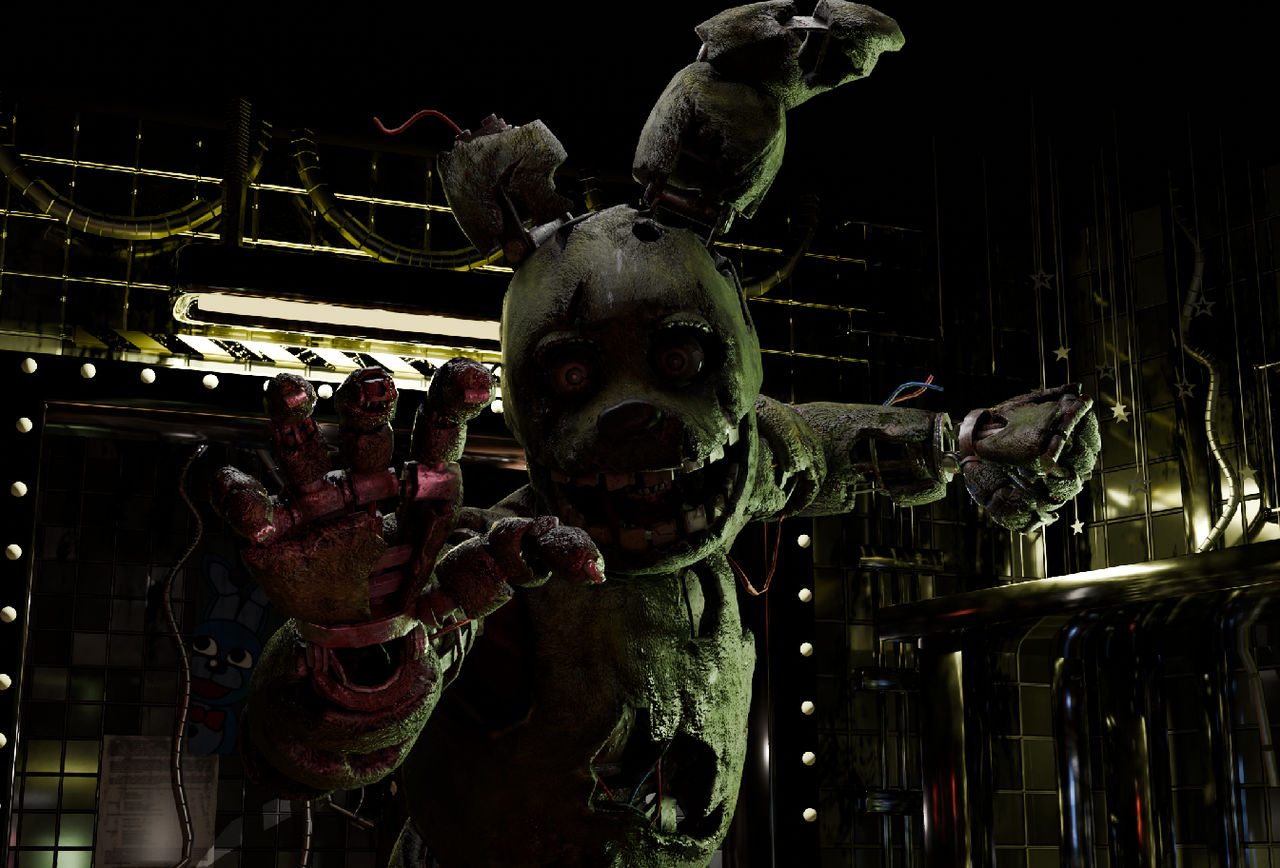 Springtrap Teaser DBD Springtrap Poster by T1R3DF3V3R on DeviantArt