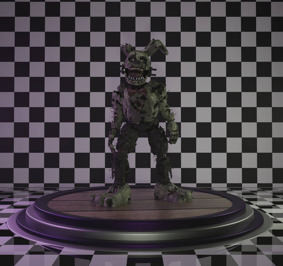 My Springtrap Retexture + Edit V4 Showcase Reel by T1R3DF3V3R on DeviantArt