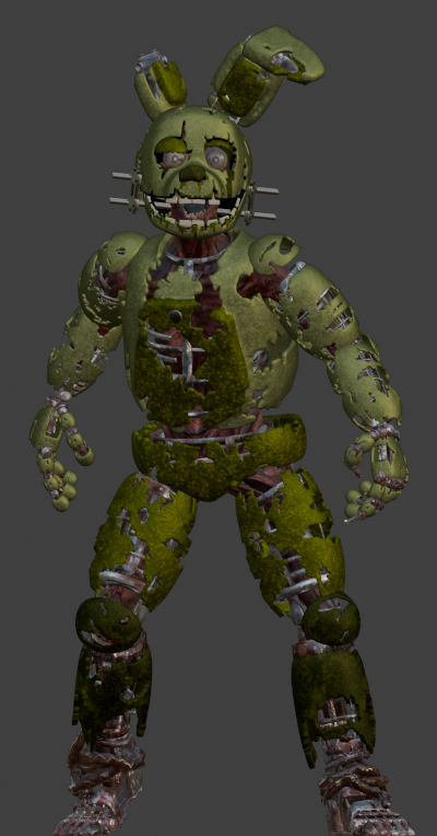 Spring Trap Dbd Back DBD Springtrap But With The Actual Springtrap Suit by T1R3DF3V3R on ...