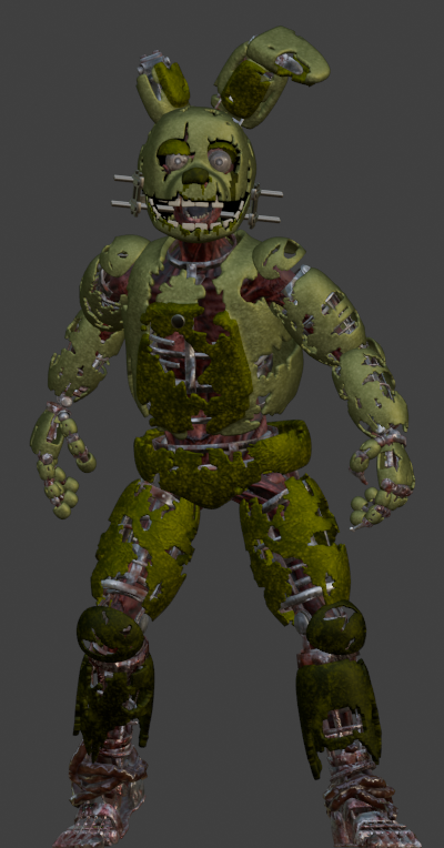 Spring Trap Db DBD Springtrap But With The Actual Springtrap Suit by T1R3DF3V3R on ...
