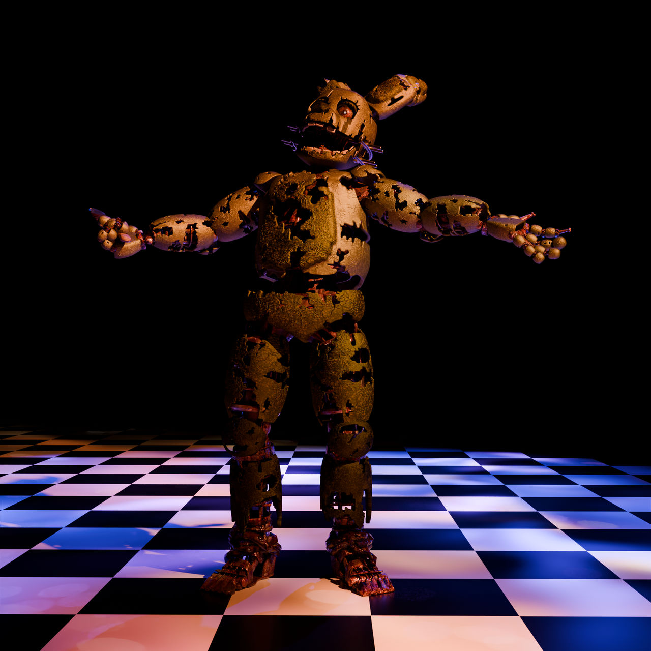 Spring Trap Dbd Back DBD Springtrap Edit Poster by T1R3DF3V3R on DeviantArt