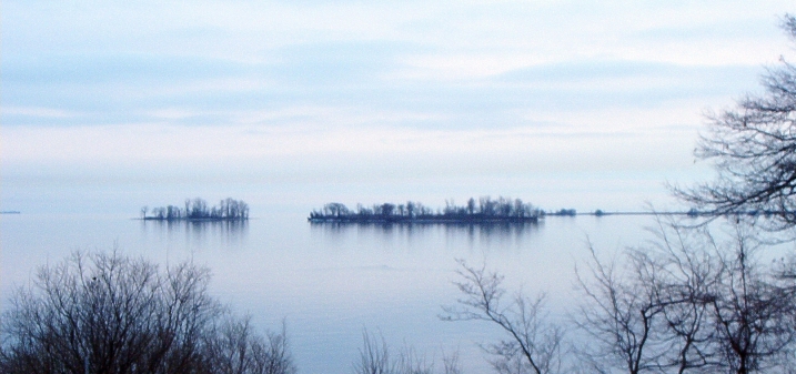 Cloudy Morning Lake