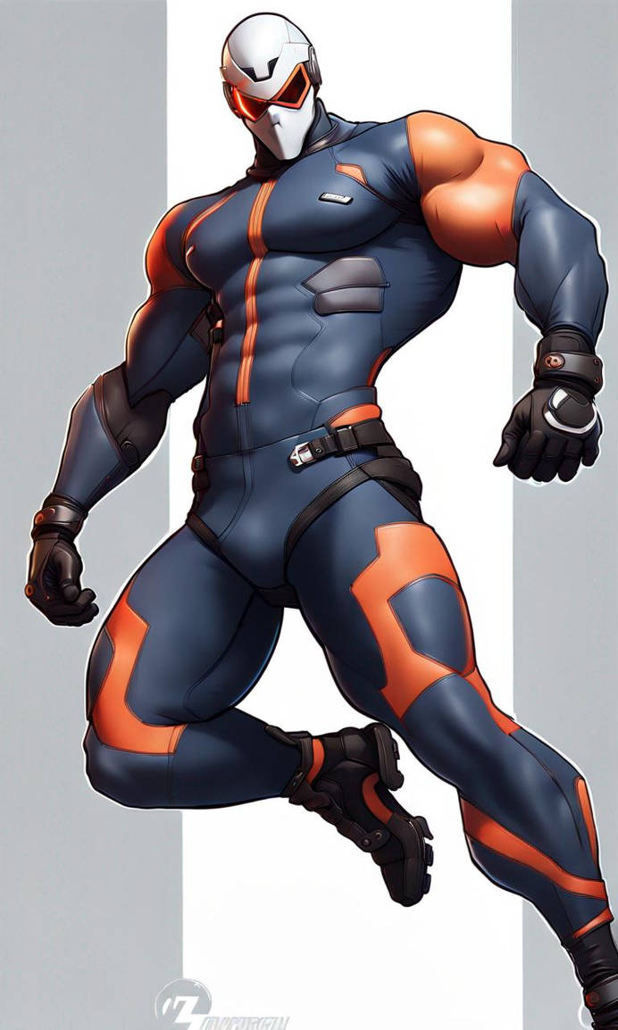 Overwatch, Soldier 76, Stunt Rider, Biker, Helmet, by toratoshi on ...