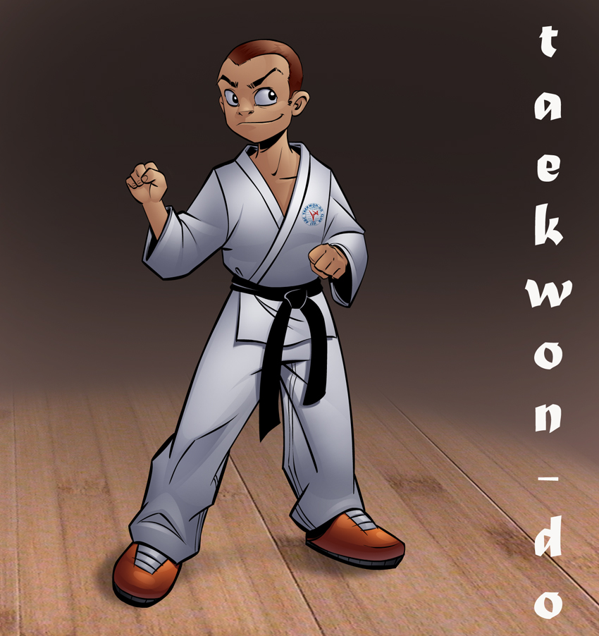 taekwon-do boy