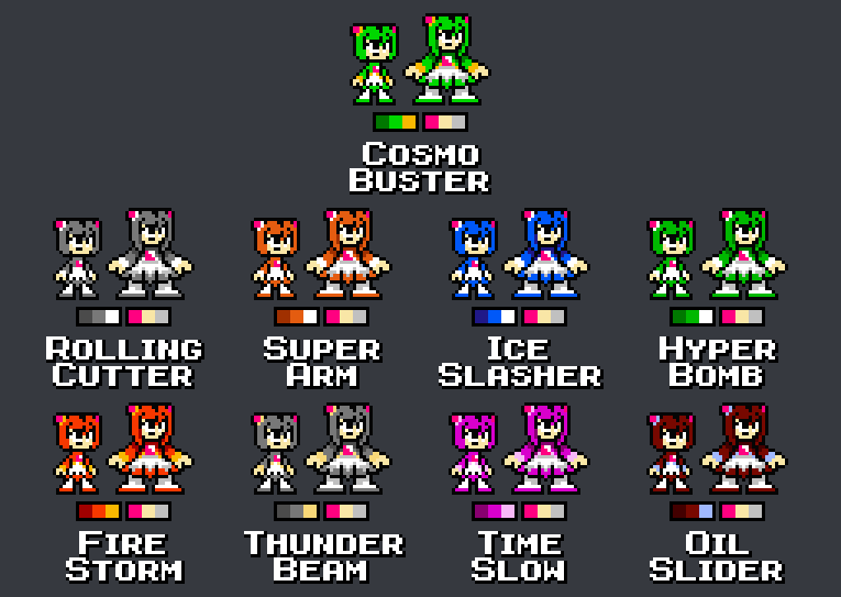 Metal Hero Bros Sprite-Pack by SoloStudio Tech