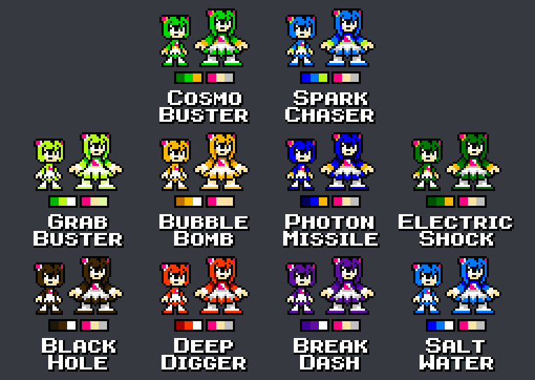 Mega Man Styled Stage Select: Super Bomberman 2 by geno2925 on DeviantArt