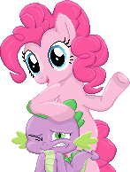 Get off my head, Pinkie