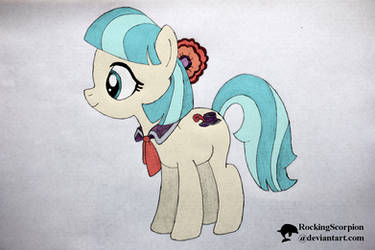 Simple Coco Pommel - digicolored