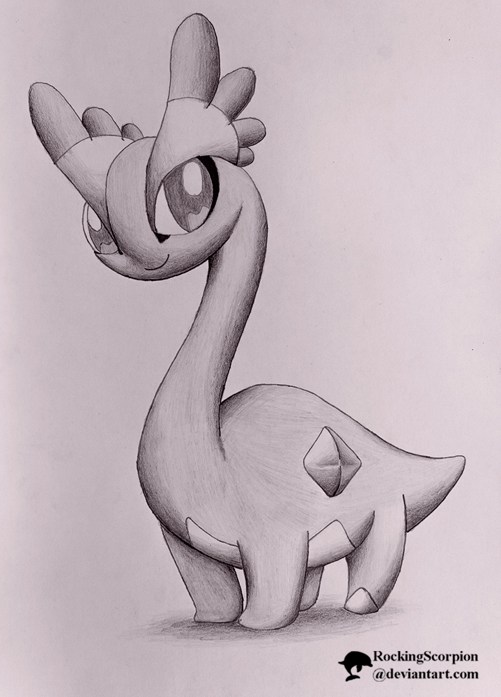 Pencil sketch of pokemon