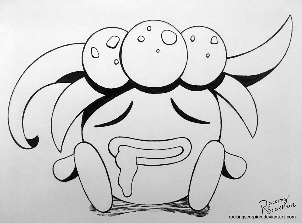 Inktober Day 6: Drooling