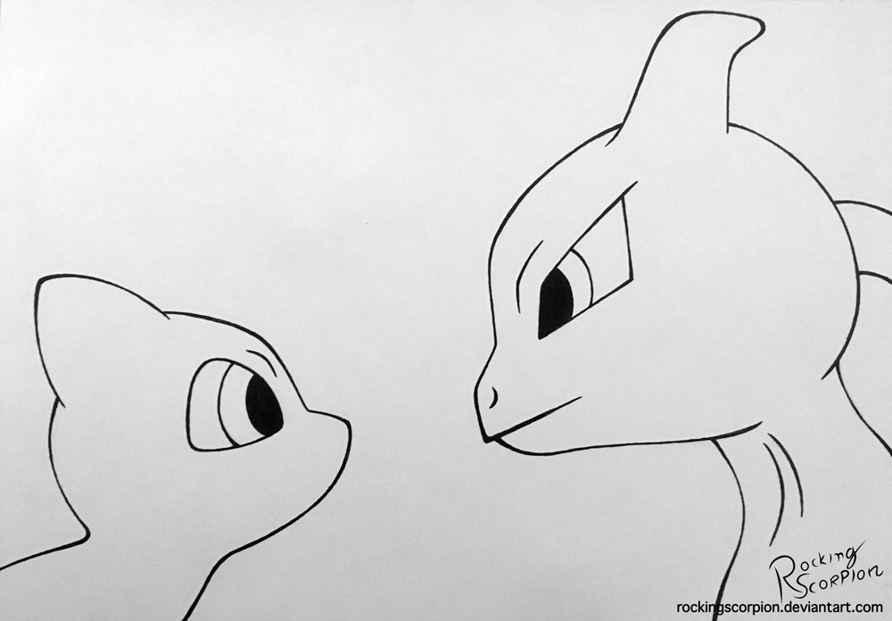 Inktober Day 29: Double