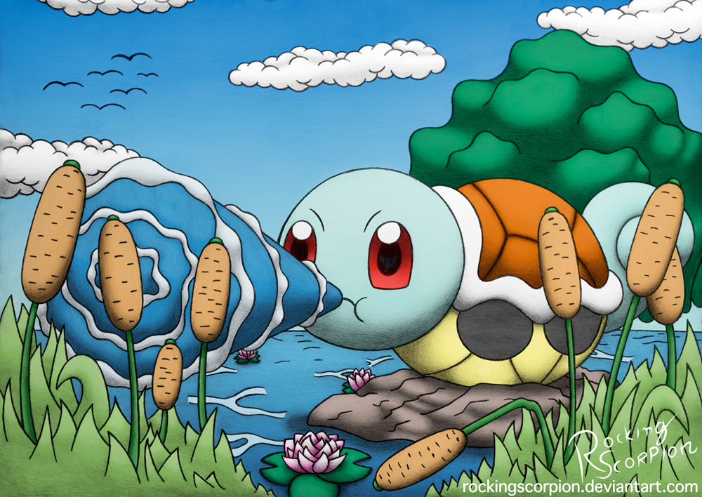 Pokedex Entry Series 7: Squirtle
