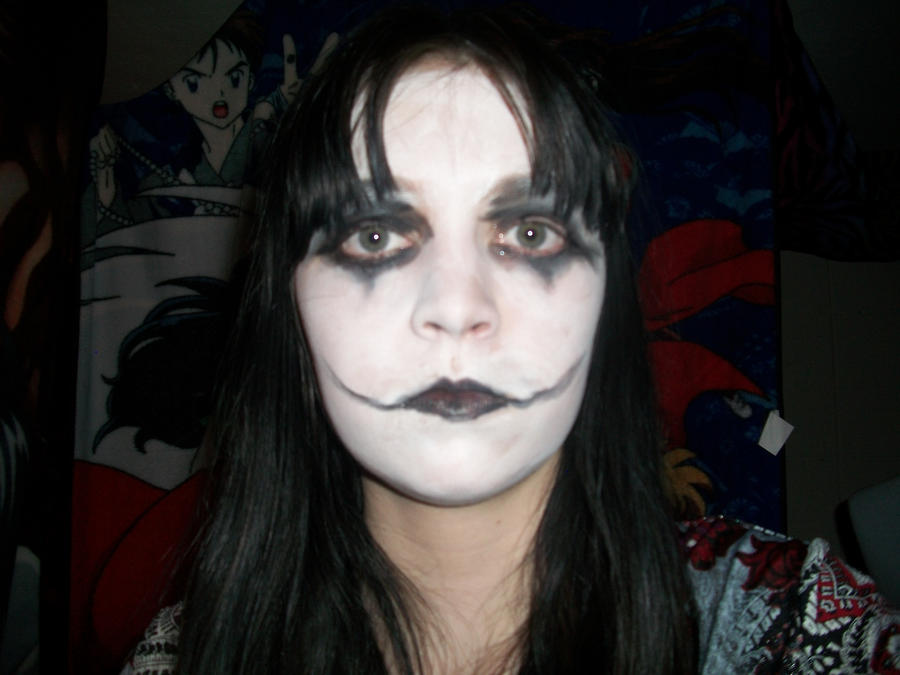 Me in Crow makeup by AdazedRainbow on DeviantArt