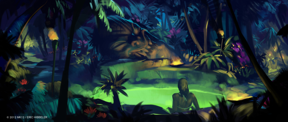 tiki hot tub by sketcheth