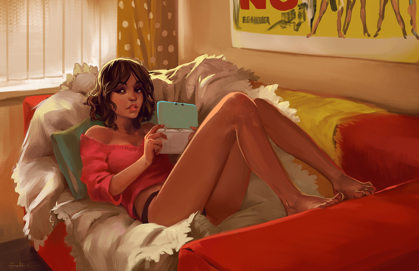 Couch by sketcheth