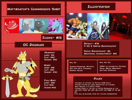 Commission Sheet (Open)
