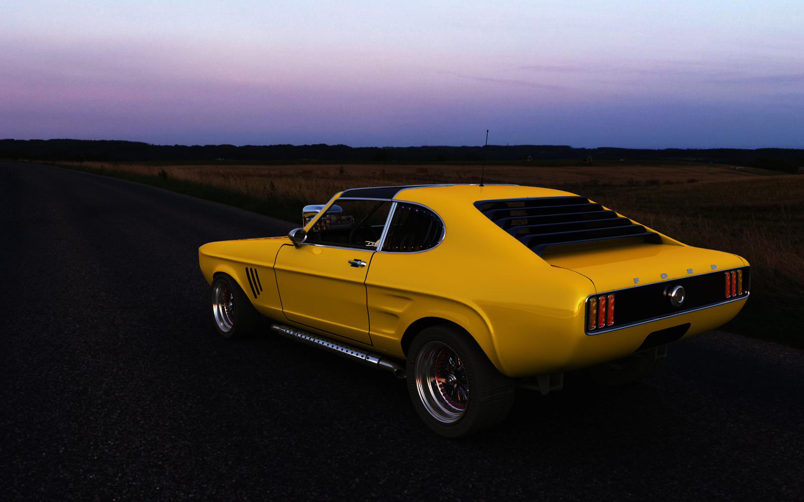 Ford Capri Rendering Ford Capri render by RJamp on DeviantArt