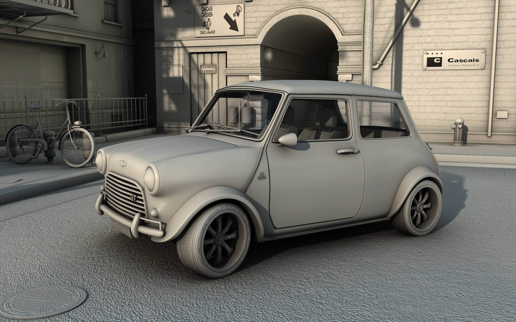 Mini 1275 GT in cascais WIP1