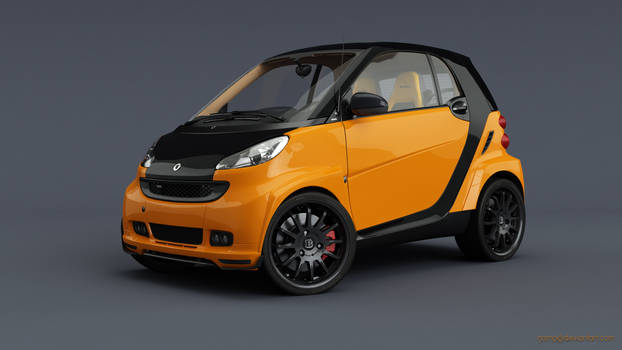 Smart Brabus orange